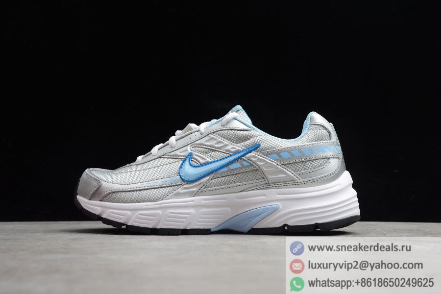 Nike Initiator Low Metallic Silver Top Lace Up Tennis 394053-001 Women Shoes